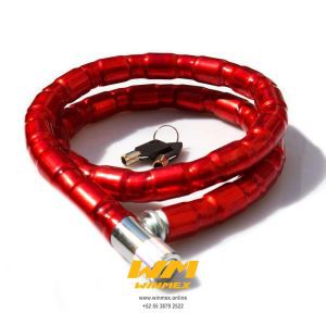 CANDADO DE LLANTA ROJO