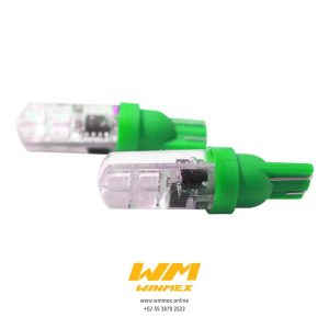 FOCO PELLIZCO ESTROBO JGO. 2 PZS VERDE