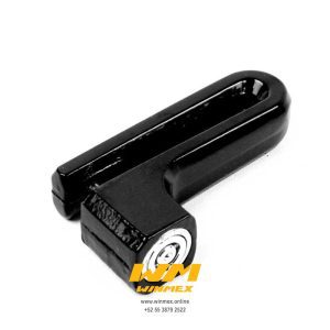 CANDADO LARGO PARA DISCO EN FIERRO NEGRO