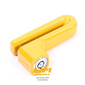 CANDADO LARGO PARA DISCO EN FIERRO AMARILLO