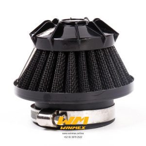 FILTRO DE AIRE ALTO FLUJO CONO NEGRO 42mm