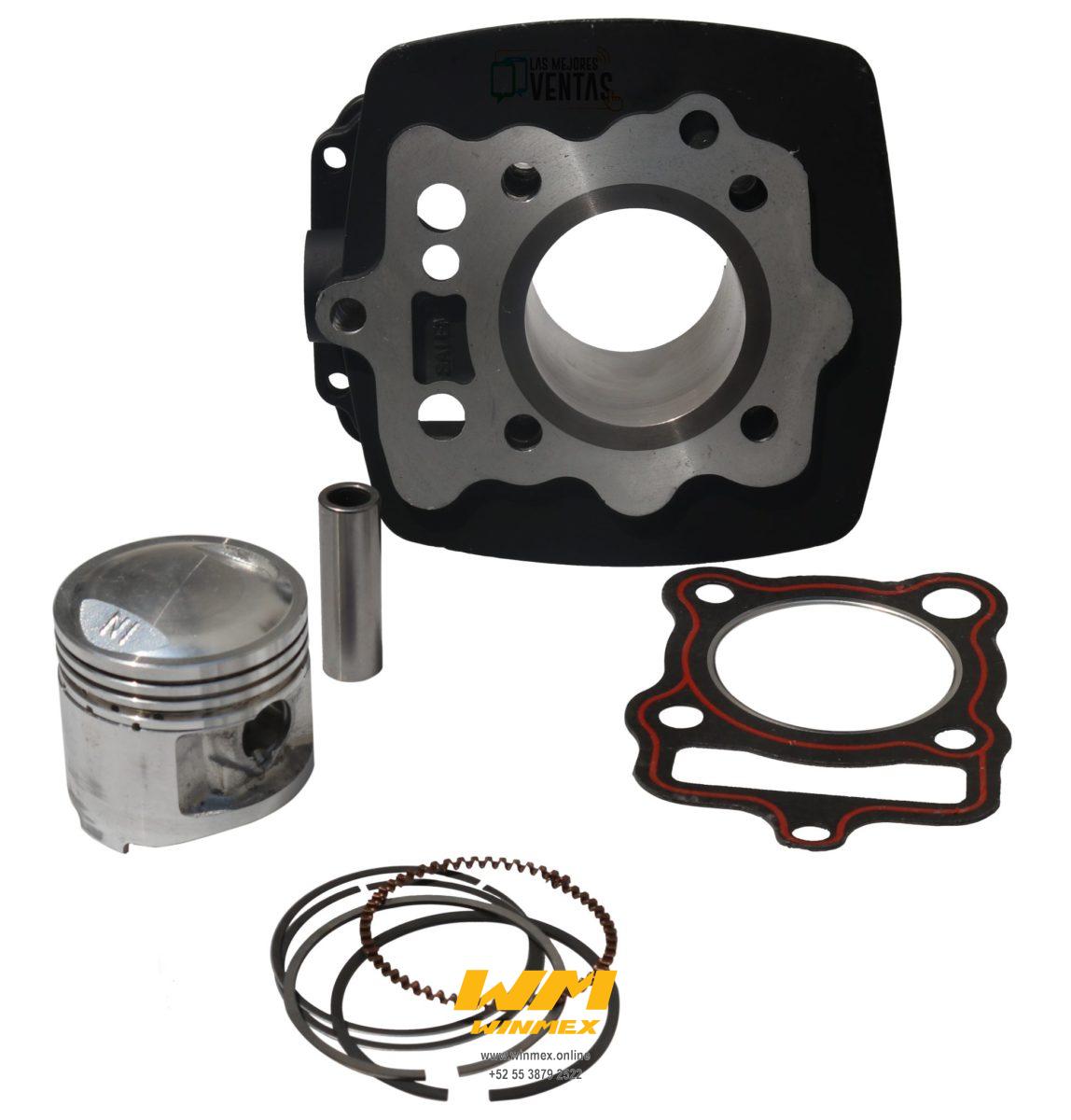 KIT DE CILINDRO, PISTON, ANILLOS,SEGURO Y PERNO YAMAHA R15 - Winmex