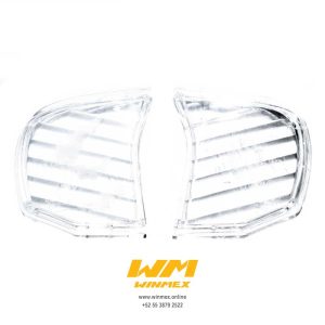 MICA DE DIRECCIONAL TRASERA JGO. (TRANSPARENTE) WS150,WS175