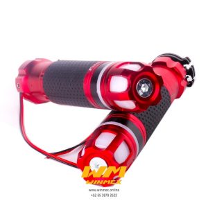 PU?OS CON CONTRAPESO GRANDE LED ROJO