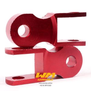 AUMENTO DE AMORTIGUADOR JGO. GRANDE MOTO-TRABAJO ROJO