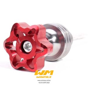 BALLONETA ALUMINIO MOTONETA ROJA