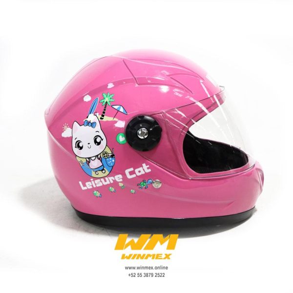 CASCO NI?O CERRADO ROSA NI?O