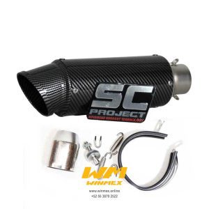 ESCAPE DEPORTIVO UNIVERSAL PISTA GP-SC CARBON UNIVERSAL