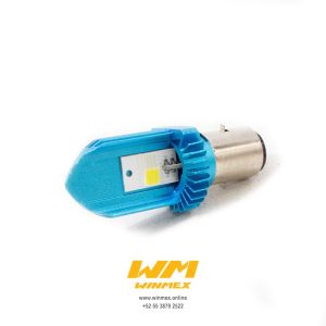 FOCO HIPER-LED MEDIA VUELTA BLANCO/AZUL MODELO X2 UNIVERSAL