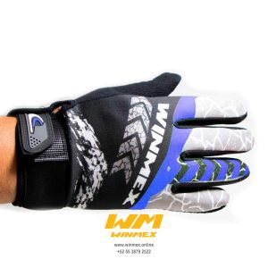 GUANTE PISTA OUTDOOR UNITALLA AZUL