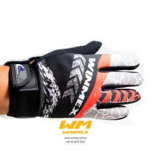 GUANTE PISTA OUTDOOR UNITALLA ROJO