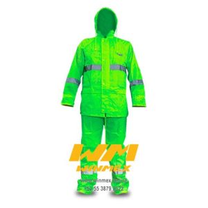 IMPERMEABLE WINMEX TALLA "L" VERDE FLUORESENTE