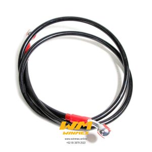 MANGUERA DELANTERA DE FRENO ACERADA UNIVERSAL 120mm. NEGRO