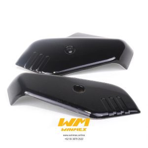 CUBIERTAS DE HORQUILLA DELANTERA JGO. NEGRO CS125, XS125