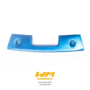 Placa cubierta trasera azul DS125 DS150 XS150