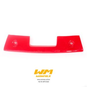 Placa cubierta trasera roja DS125 DS150 XS150