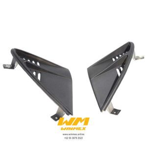 Tomas de aire (JGO) negro mate DS150