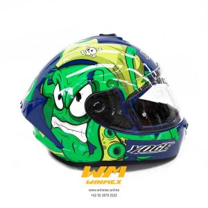 CASCO GARGLEN AZUL DOBLE CERTIFICACION YOGE TALLA M