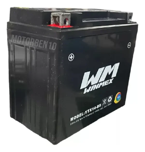 Batería Deportiva YTX14 Cuatrimoto
