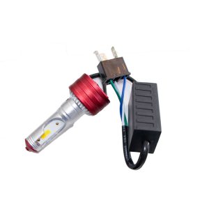 FOCO HIPER-LED 2 LED CON BALASTRA Y VENTILADOR BLANCO/AMARILLO R3 UNIVERSAL R3