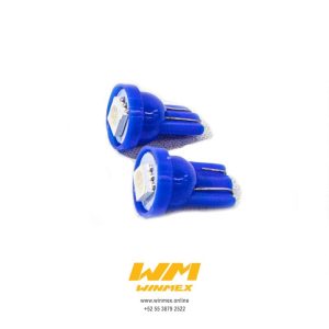 FOCO PELLIZCO 1 LED JGO COLOR AZUL UNIVERSAL