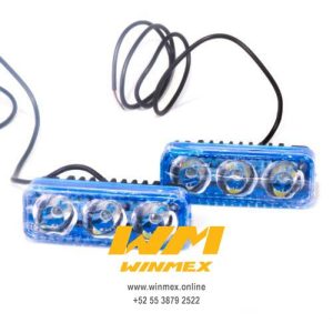 Faro Barra 3 LED Estrobo Universal