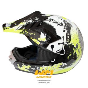 CASCO CROSS NI?O YOGE GREEN FLYING XL