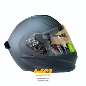 CASCO ABATIBLE YOGE NEGRO MATE L