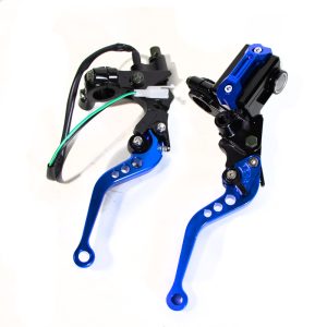 BOMBA DERECHA Y MANIJA IZQUIERDA COMPLETA ALTO DESEMPE?O ZX-Z6039 AZUL