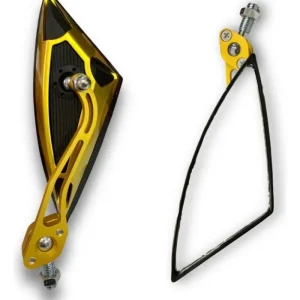 Espejo Triángulo Dorado Universal